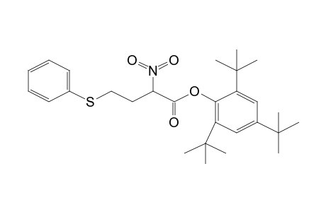 Butanoic acid, 2-nitro-4-(phenylthio)-, 2,4,6-tris(1,1-dimethylethyl)phenyl ester