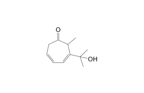 2-Methyl-3-(2-oxidanylpropan-2-yl)cyclohepta-3,5-dien-1-one