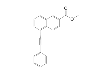 Methyl 5-(Phenylethyn-1-yl)-2-naphthoate