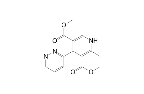 Dimethyl 2,6-Dimethyl-4-(3-pyridazinyl)-1,4-dihydropyridine-3,5-dicarboxylate