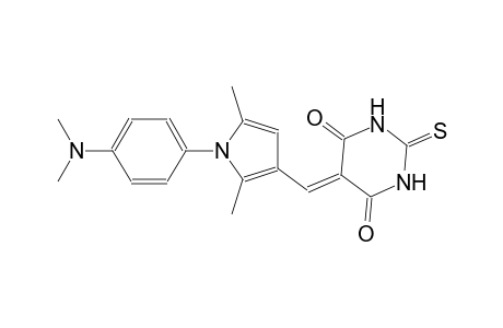 5-({1-[4-(dimethylamino)phenyl]-2,5-dimethyl-1H-pyrrol-3-yl}methylene)-2-thioxodihydro-4,6(1H,5H)-pyrimidinedione