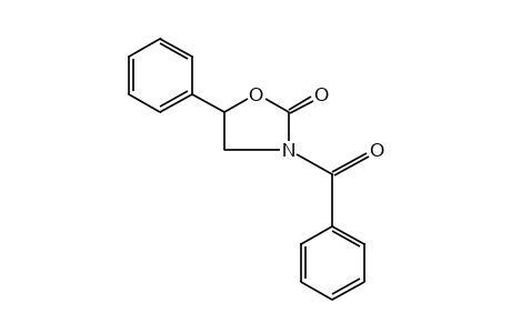 3-benzoyl-5-phenyl-2-oxazolidinone