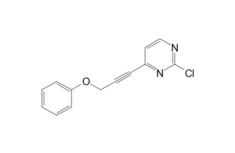 2-Chloro-4-(3-phenoxy-1-propynyl)pyrimidine