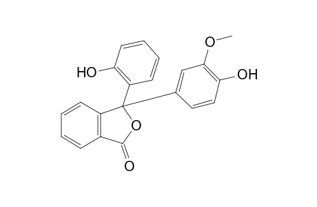 3-(4-hydroxy-3-methoxyphenyl)-3-(o-hydroxyphenyl)phthalide