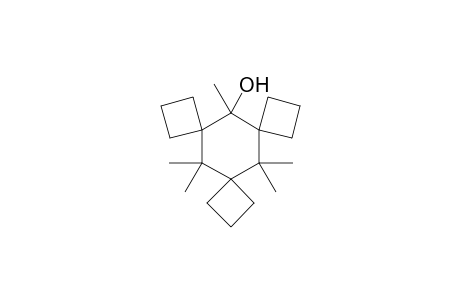 5,5,10,10,15-Pentamethyltrispiro[3.1.3.1.3.1]pebtadecan-15-ol