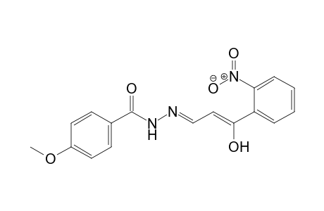 N'-(.gamma.-Hydroxy-2-nitrocinnamylidene)-4-methoxybenzhydrazide