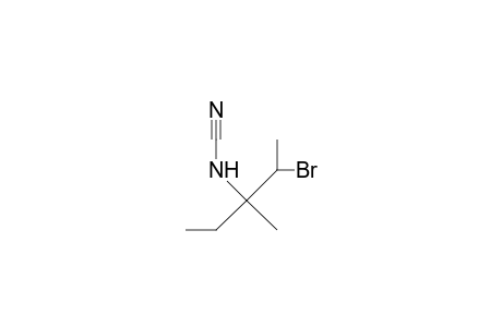 (2-bromo-3-methylpentan-3-yl)cyanamide