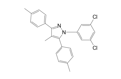 1-(3,5-dichlorophenyl)-4-methyl-3,5-bis(4-methylphenyl)-1H-pyrazole