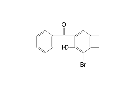 3-Bromo-4,5-dimethyl-2-hydroxybenzophenone