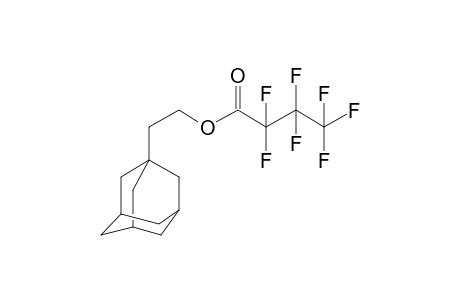 Heptafluorobutanoic acid, 2-(1-adamantyl)ethyl ester