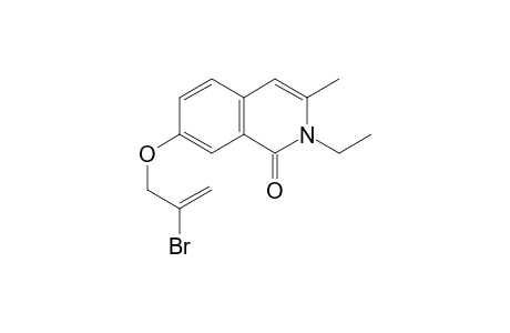 7-(2-bromanylprop-2-enoxy)-2-ethyl-3-methyl-isoquinolin-1-one