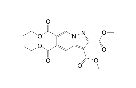 5,6-Diethyl-2,3-dimethyl pyrazolo[1,5-a]pyridine-2,3,5,6-tetracarboxylate