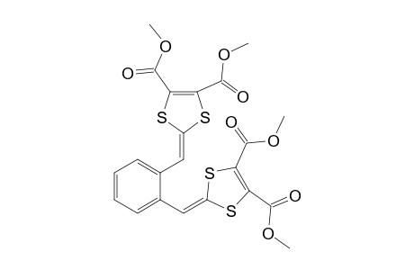 1,2-bis{[4',5'-bis(Methoxycarbonyl)-1',3'-dithiafulven-2'-yl]methyl}benzene