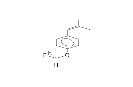 1-(difluoromethoxy)-4-(2-methylprop-1-enyl)benzene
