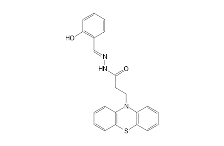 10-phenothiazinepropionic acid, salicylidenehydrazide