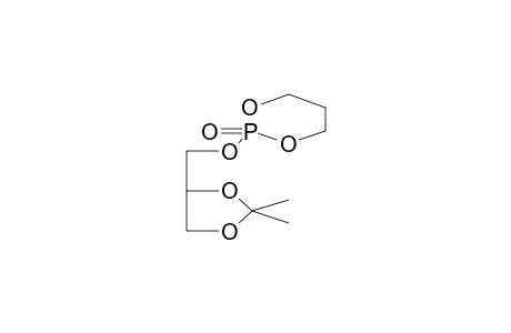 2-OXO-2-(D,L-2,3-ISOPROPYLIDENDIOXY-1-PROPOXY)-1,3,2-DIOXAPHOSPHORINANE