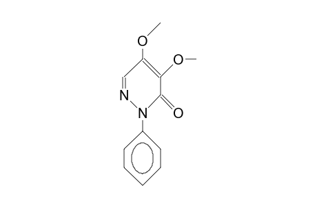 2-Phenyl-4,5-dimethoxy-pyridazinone-3