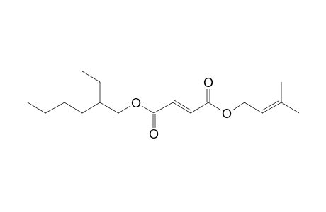 Fumaric acid, 2-ethylhexyl 3-methylbut-2-en-1-yl ester