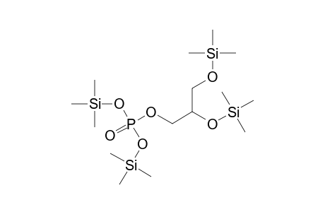 Phosphoric acid, bis(trimethylsilyl) 2,3-bis[(trimethylsilyl)oxy]propyl ester