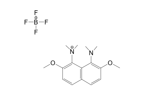 2,7-DIMETHOXY-1,8-BIS-(DIMETHYLAMINO)-NAPHTHALENE-TETRAFLUOROBORATE