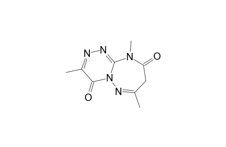 3,7,10-Trimethyl[1,2,4]triazino[4,3-b][1,2,4]triazepine-4,9(8H,10H)-dione