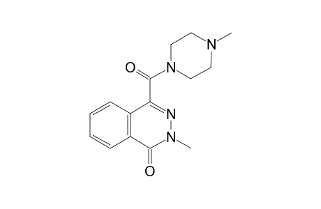 2-Methyl-4-(4-methylpiperazin-1-yl)carbonyl-phthalazin-1-one