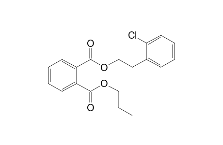 Phthalic acid, 2-(2-chlorophenyl)ethyl propyl ester