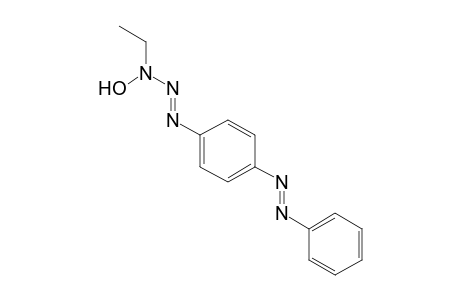3-ethyl-3-hydroxy-1-[p-(phenylazo)phenyl]triazene