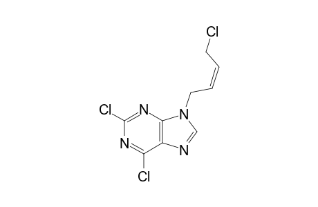 N9-[(Z)-4'-CHLORO-2'-BUTENYL-1'-YL]-2,6-DICHLORO-PURINE