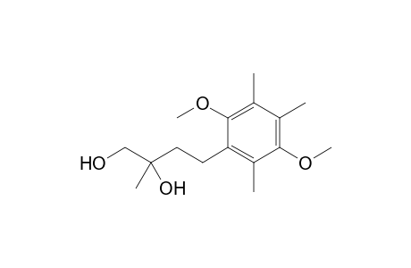 (R,S)-4-(2,5-dimethoxy-3,4,6-trimethylphenyl)-2-methyl-1,2-butanediol