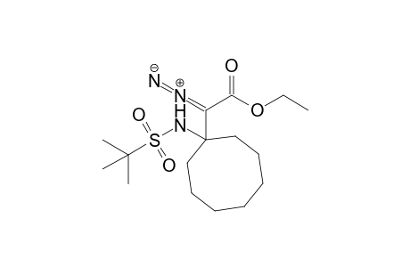 Ethyl 2-Diazo-2-{[1'-(tert-butylsulfonyl)amino]cyclooctyl}acetate