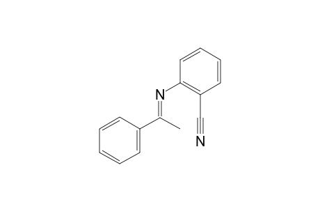 (E)-2-((1-Phenylethylidene)amino)benzonitrile