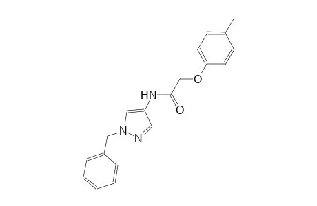 N-(1-benzyl-1H-pyrazol-4-yl)-2-(4-methylphenoxy)acetamide