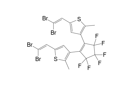 1,2-Bis[5-(2,2-dibromoethenyl)-2-methylthiophen-3-yl]hexafluorocyclopentene