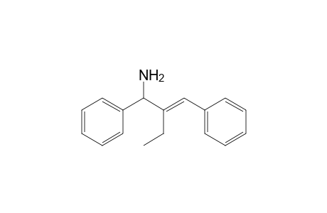 (E)-2-Ethyl-1,3-diphenyl-2-propen-1-amine