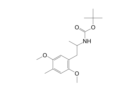 (2,5-dimethoxy-a,4-dimethylphenethyl)carbamic acid, tert-butyl ester