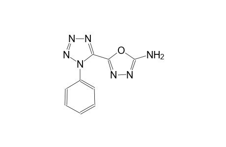 5-(1-Phenyl-1H-tetraazol-5-yl)-1,3,4-oxadiazol-2-amine