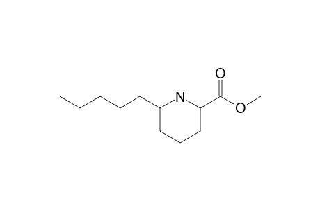 Methyl 2-pentylpiperidine-6-carboxylate