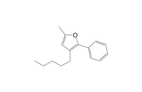 Furan, 5-methyl-3-pentyl-2-phenyl-