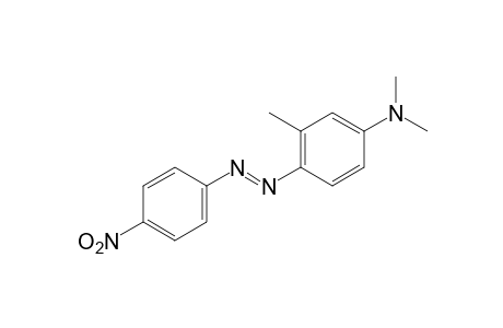 N,N-dimethyl-4-[(p-nitrophenyl)azo]-m-toluidine