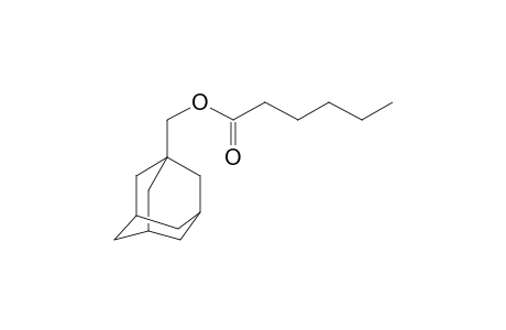 Hexanoic acid, 1-adamantylmethyl ester