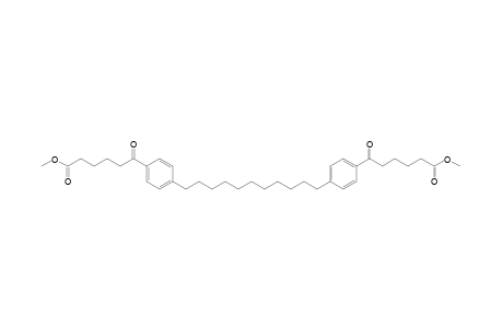 DIMETHYL-6,6'-DIOXO-6,6'-[UNDECAN-1,11-DIYLDI-(PARA-PHENYLENE)]-DIHEXANOATE