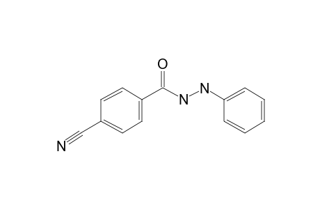 Benzoic acid, 4-cyano-, 2-phenylhydrazide