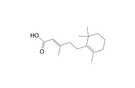 (E)-3-Methyl-5-(2,2,6-trimethylcyclohexen-1-yl)-2-pentenoic acid