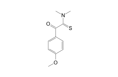 N,N-dimethyl-2-(p-methoxyphenyl)-1-thioglyoxylamide