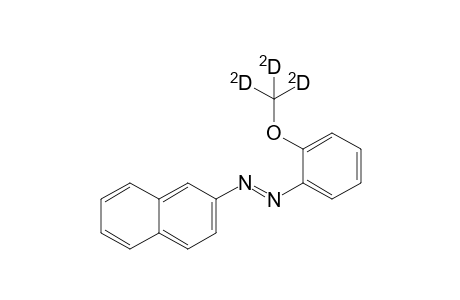 2-(2-(Trideuteromethoxy)benzeneazo)naphthalene