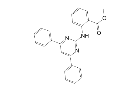 Methyl 2-(4,6-diphenyl-2-pyrimidinylamino)benzoate