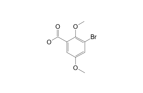 3-Bromo-2,5-dimethoxybenzoic acid