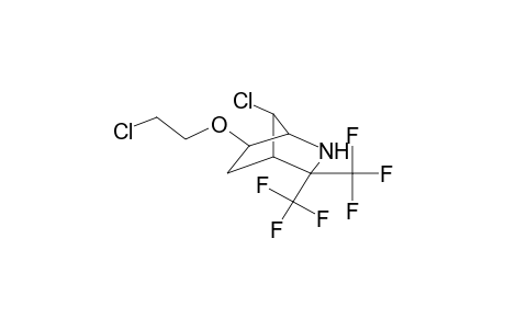 2-Aza-bicyclo[2.2.1]heptane, 7-chloro-6-(2-chloro-ethoxy)-3,3-bis-trifluoromethyl-