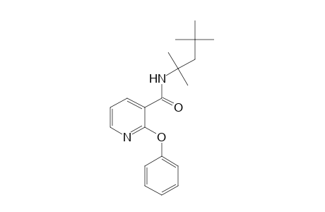 2-phenoxy-N-(1,1,3,3-tetramethylbutyl)nicotinamide